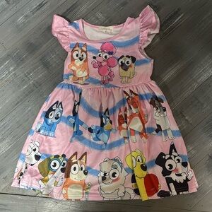 Bluey Dress. Size 3t
